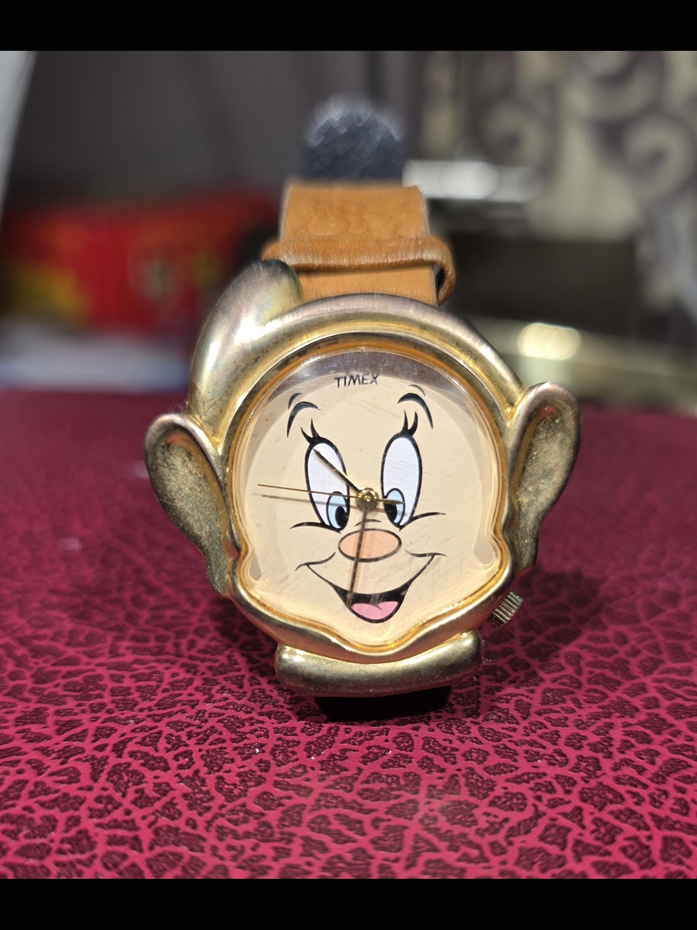 Vintage Disney Dopey Timex Watch